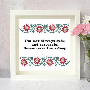 Subversive Cross Stitch. Funny Cross Stitch Pattern - Etsy