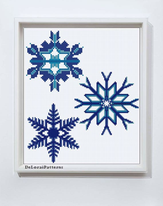 Nordic Snowflakes Scandinavian Filet Lace Christmas Ornaments Instant  Download Counted Cross Stitch Chart PDF Pattern N161ld -  Canada