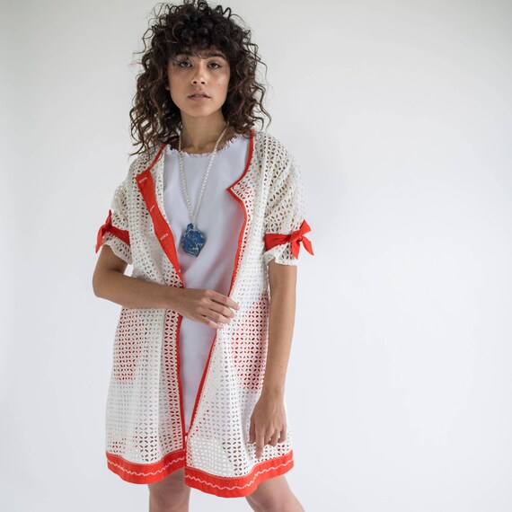 white eyelet dress womens