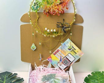 DIY-pakket herfsttuin suncatcher: maak je eigen herfstdecor