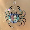 Crab Suncatcher DIY Kit - Create Your Own Ocean Window Decor product logo