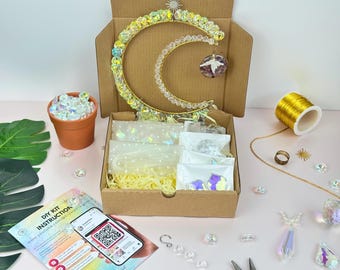 DIY Luna Suncatcher-set: knutselen kristallen maan