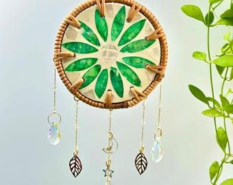 DIY Coaster Suncatcher Kit - Craft Your Unique Suncatcher for Brightening Up Any Space