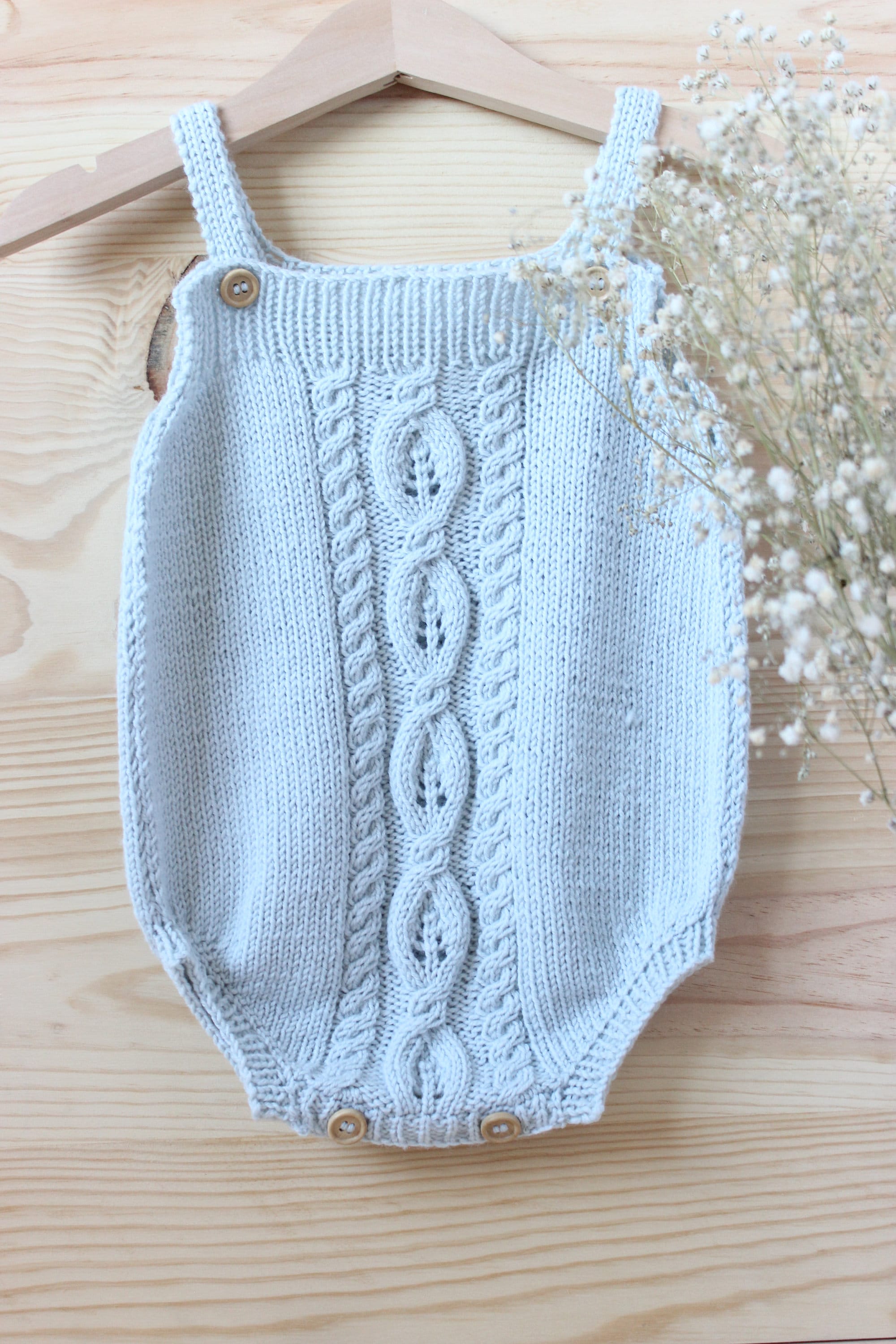 Cable Knit Romper Baby Romper Size 3 6 Months Size 612 Etsy