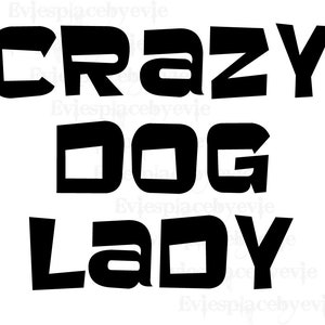 Señora del perro loco