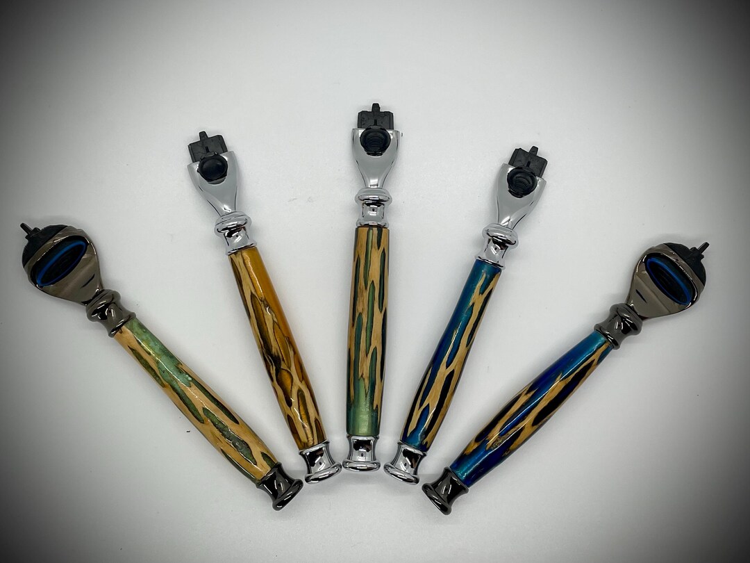 Handmade Resin Wood Razor Handle: Gillette Fusion or Mach 3 - Etsy