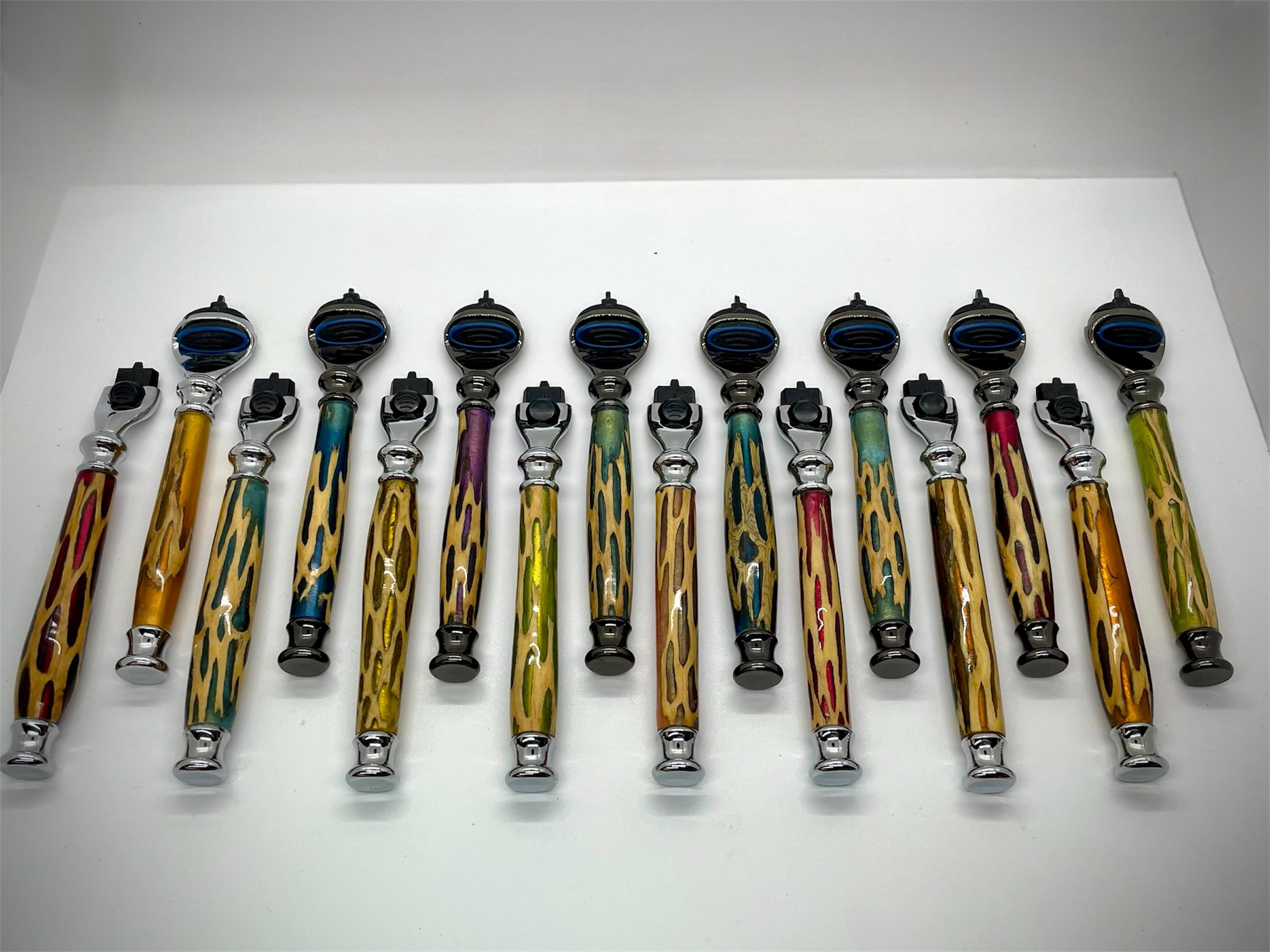Resin Razor Handle Handmade Resin Wood Razor Handle: Gillette Fusion or Mach 3 - Etsy