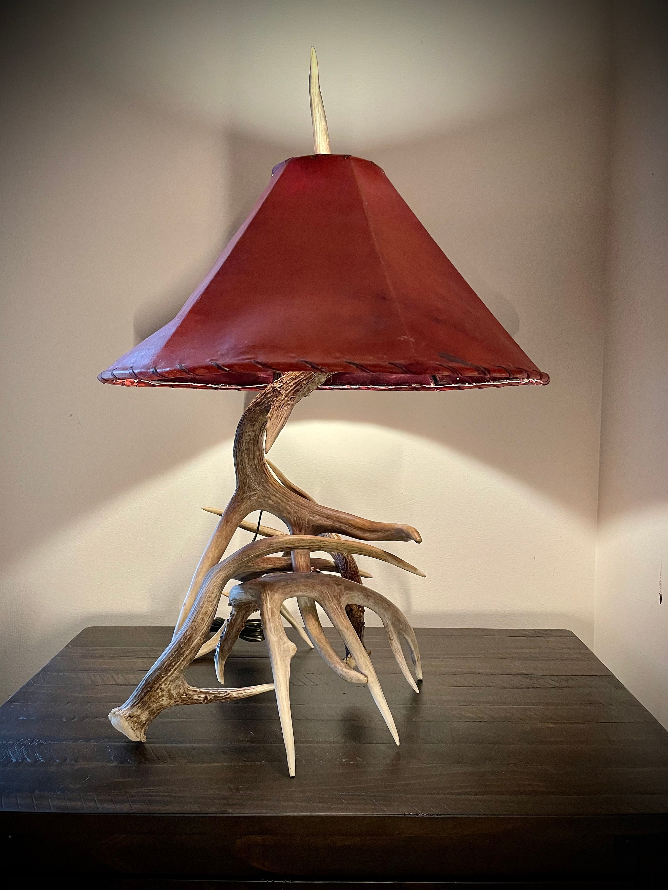 Deer Antler Lamp