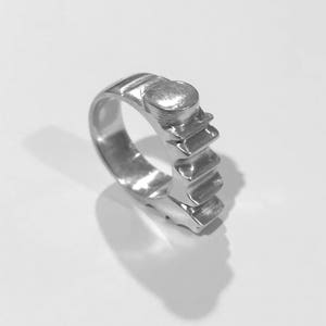 Fire Ring  Element Inspired Abstract Flames Unisex Size 7 1/2