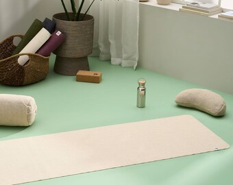 China Customized Cork Yoga Mat Natural Rubber Pilates Mat - View #2
