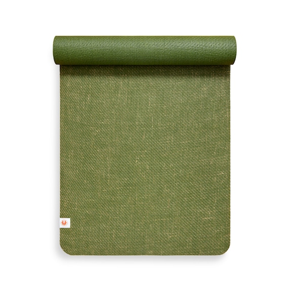 Jute/Linen Natural Rubber Yoga Mat - Yoga Mats Manufacturer