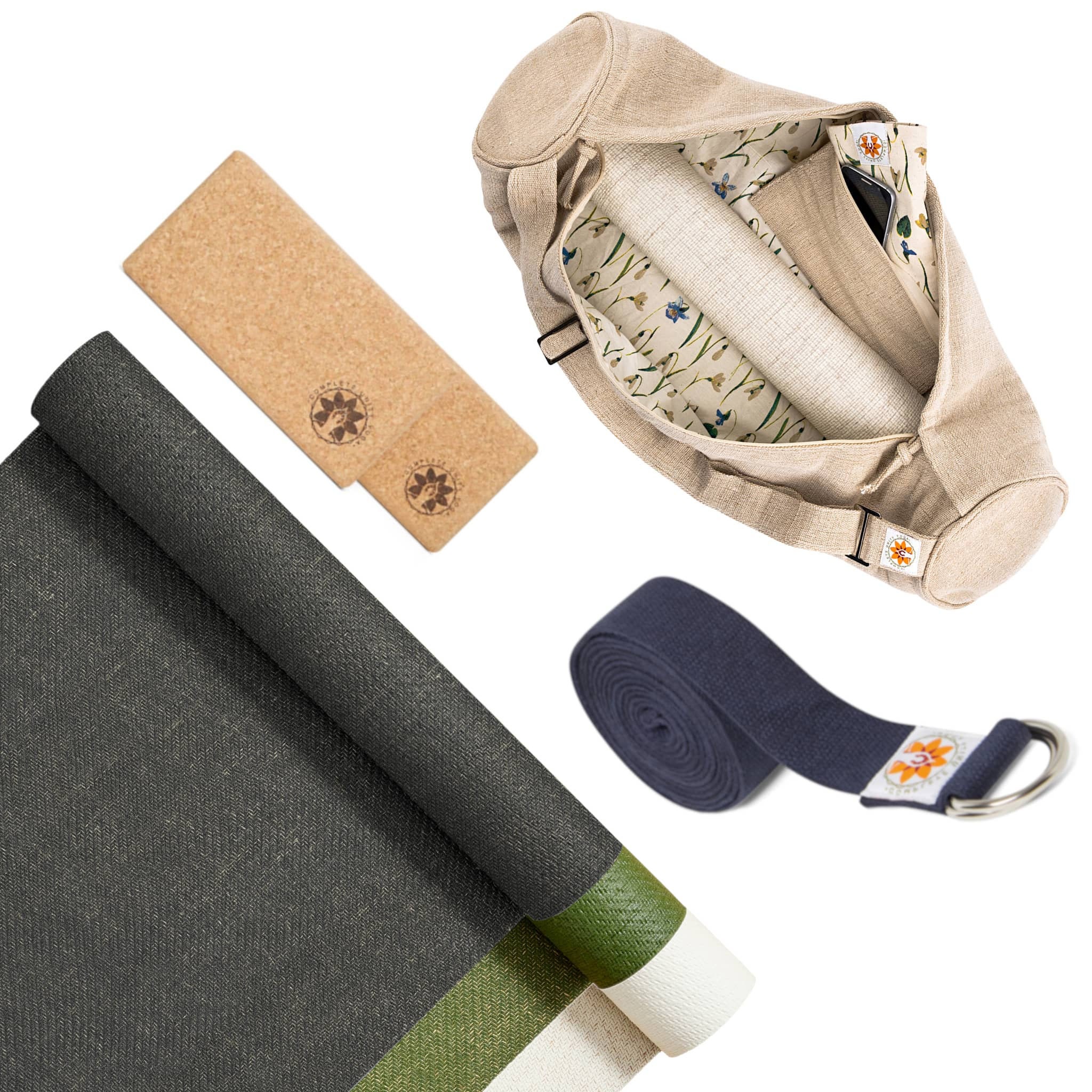 Premium Yoga Mat Bag, Yoga Bag With Zipper, Inner Pocket Mindful