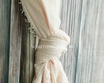 Chal Lux Soft Natural color topo - Pashmina - Cubrebocas - Chales de boda - Chales para damas de honor - Pañuelo para la cabeza - Chales de algodón