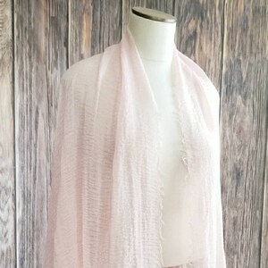 blush shawl wrap