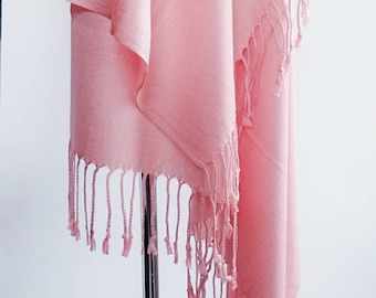 Silky Soft Pashmina Shawls - Wraps.  Bridesmaids Shawls - Guest Of Wedding Shawls - Evening Shawls - Wedding Pashminas - Sarong -