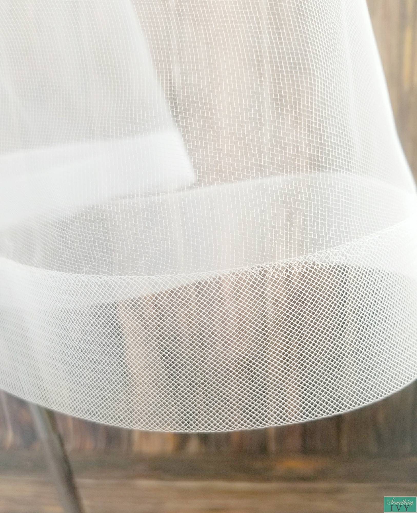 2 Tier Horsehair Edge Wedding Veil Horsehair Trim Edge Veil Etsy