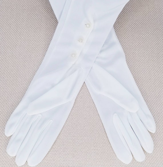 matte satin gloves