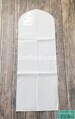 Fabric Wedding Veil Garment Bag or Dress Garment Bag - 65' Long 