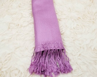 Wisteria Violet Pashmina Shawls - Wraps - Bridesmaids Shawls - Guest Of Wedding Shawls - Evening Shawls - Wedding Pashminas -