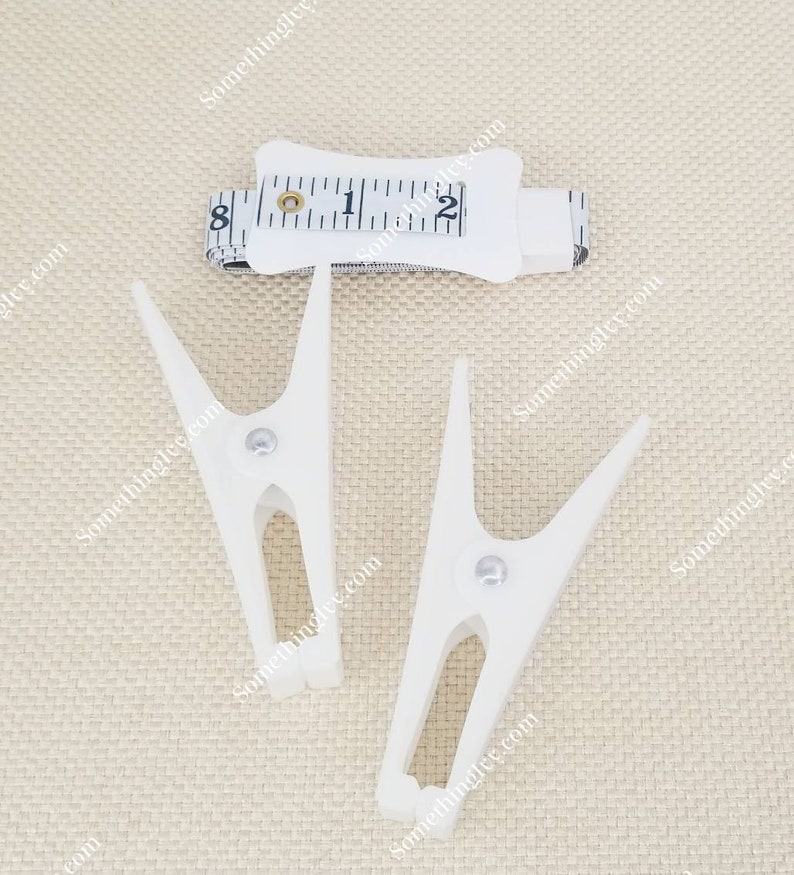 Try on at Home Clip Set Bridesmaids Dress Clips Bridal Gown Etsy