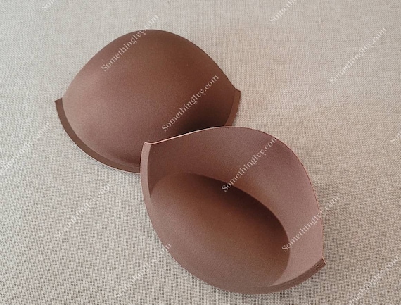 Choose Size Dark Chocolate Gel Filled Push up Bra Cups Gel Bra Cups Bra Cups  Nude Bra Push up Cups Brown Bra Cups PUSH UP CUPS -  Canada