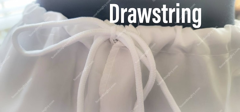 3 Layer A-Line Drawstring Petticoat Wedding Petticoat White Petticoat Gown Petticoats Drawstring Waistband image 4