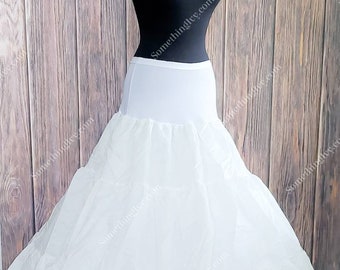 Tummy Control Petticoat- 3 Tier Petticoat -  Petticoat - Wedding Petticoat - Quince Petticoat - Gown Petticoats - Stretchy Waist Control