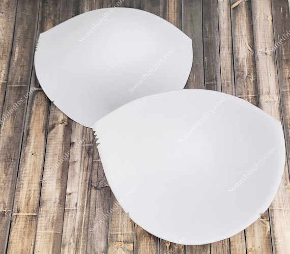 Tama o D o DD Copas de sujetador blancas moldeadas para coser