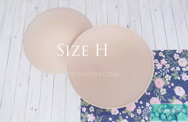 Choose Size Round Nude Cups Foam Bra Cups Sew In Bra Etsy