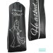 Black/White - He Asked She Said Yes Garment Bag, Wedding Gown Bags, Bride Garment Bags 