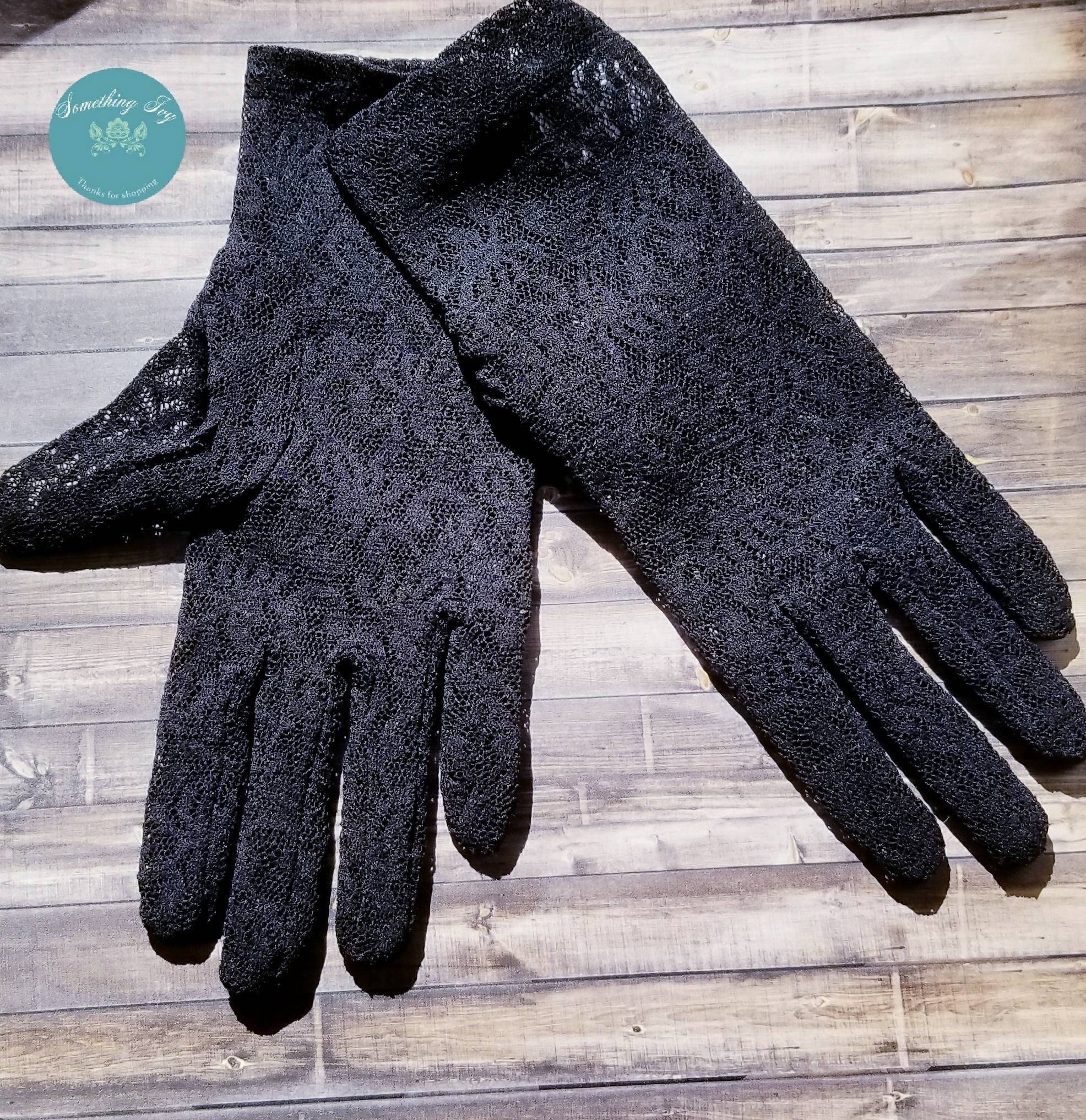 lace costume gloves