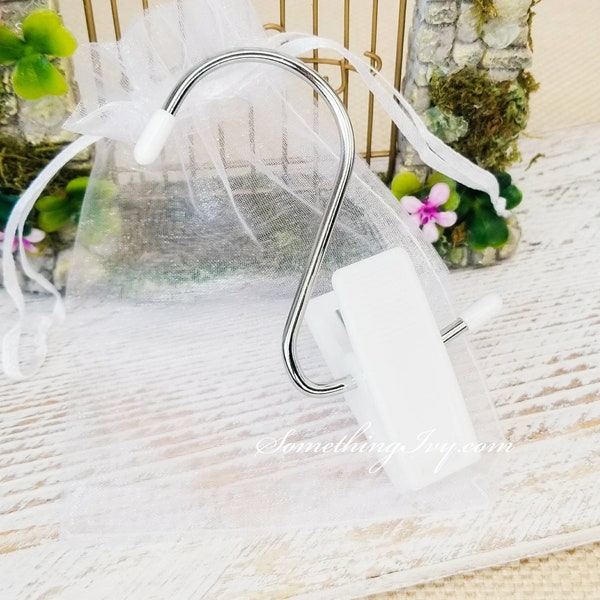 Wedding Veil Clip Hanger, Bridal Veil Clip, Wedding Veil Hanger, Lookbook clips, Swatch Clips, Veil Hanger, Veil Hangers, Bridal Veil Clips