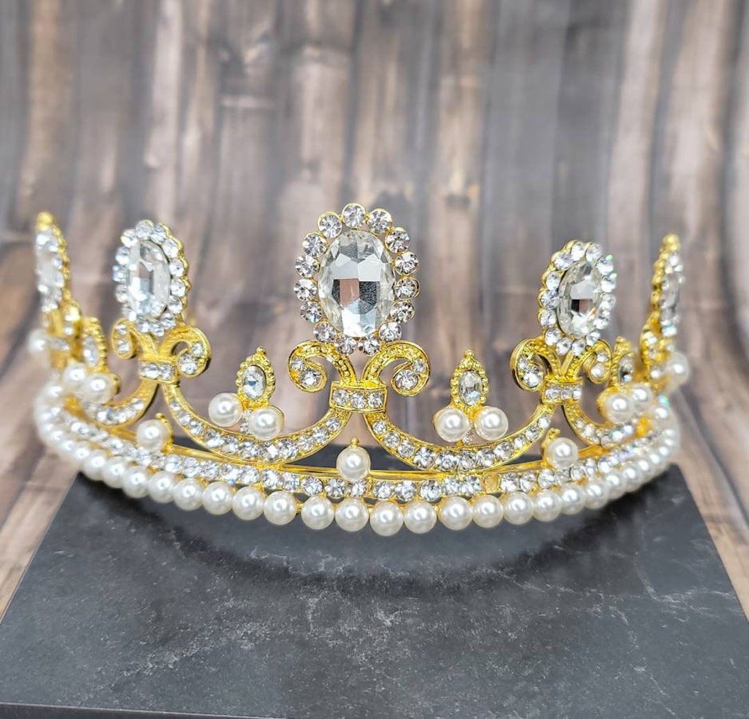 【Meadow Flower】Gold Tiara / 2-5y Meadow Flower】Gold Tiara / 2-5y
