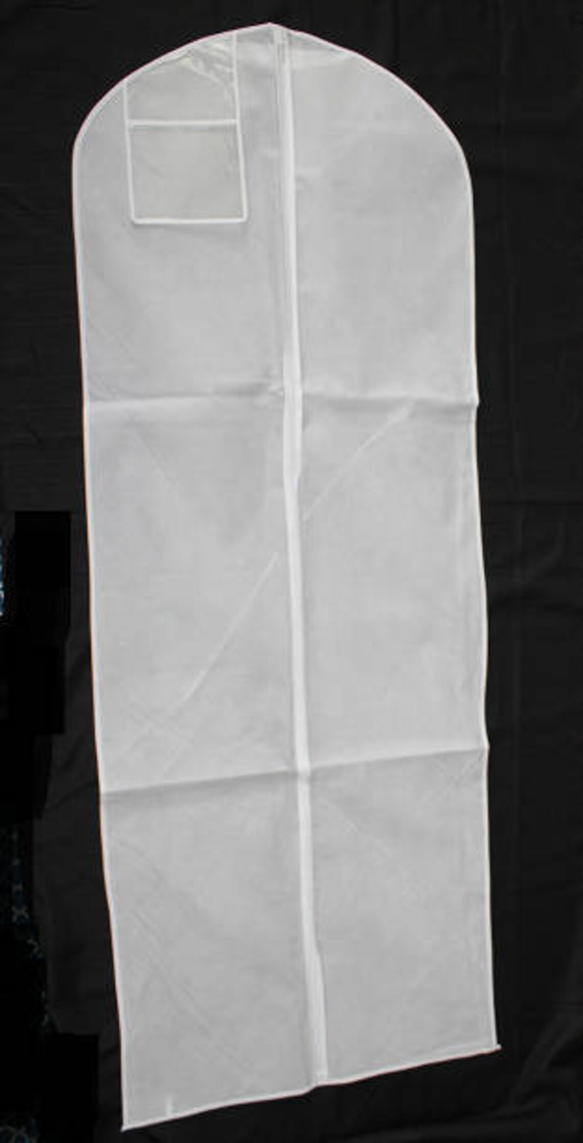 White Fabric Garment Bag Bridesmaids Dress Bag Garment Etsy