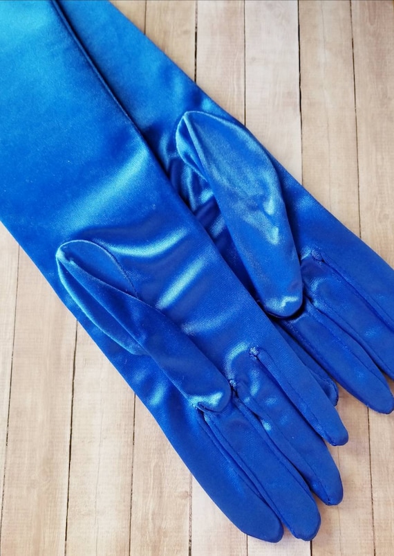 Guante de Nitrilo color azul talla grande - Quinsa
