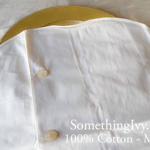 42" - Cotton Garment Bag - Muslin Cotton Garment Bag - Cotton Garment Bags - Breathable Cotton Garment Bag - 100% Cotton Garment Bag