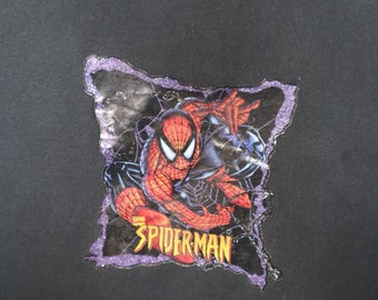 Vintage Spider-Man Iron On Tee 2000s size X Large Black