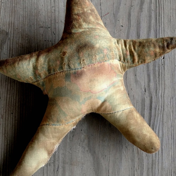 Handmade primitive cutter quilt star