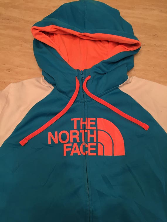 north face sweatshirt blue