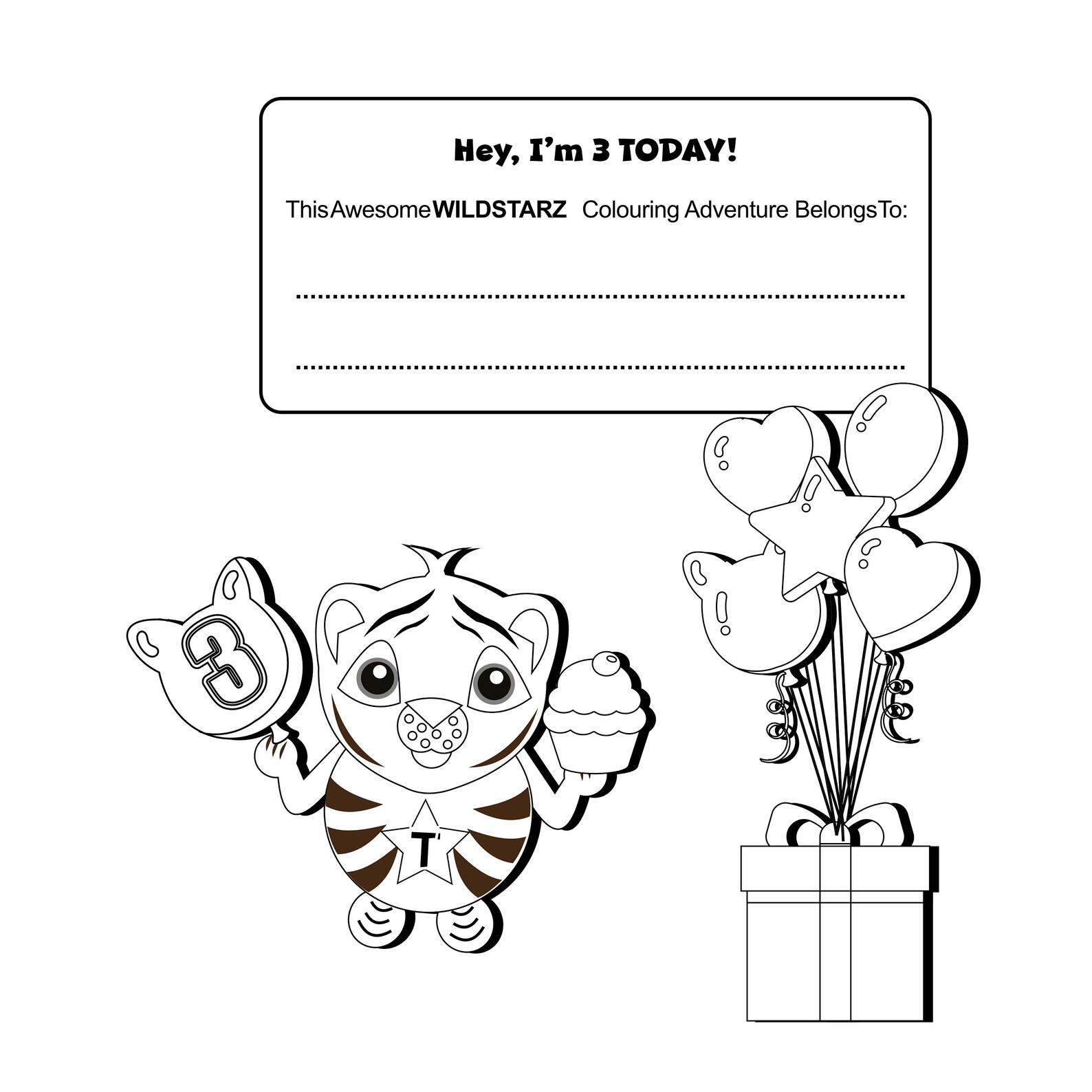 Coloring Books For Kids Coloring Books Birthday Books for 3 | Etsy