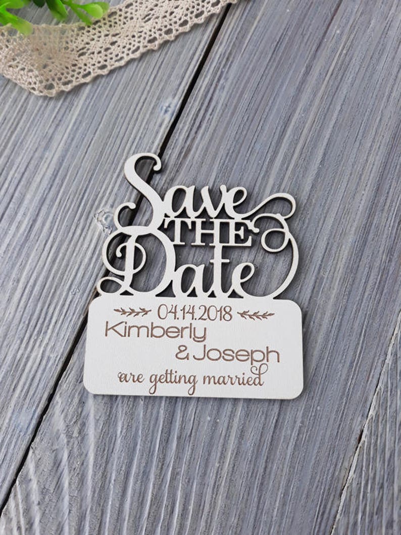 Wedding save the date magnets Unique wedding favor 50+ pcs. Wooden invitations Save the date wood sign Custom save the date magnets