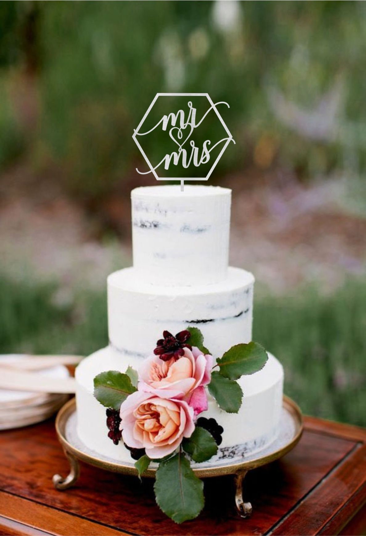Geometric Cake Topper Wedding Custom Mr and Mrs Cake Topper with Last Name Geometric Cake Topper Wedding Custom Mr and Mrs Cake Topper with Last Name