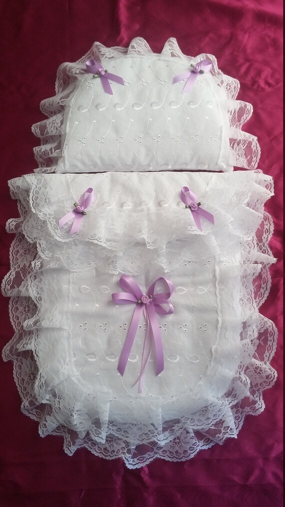 lilac silver cross dolls pram