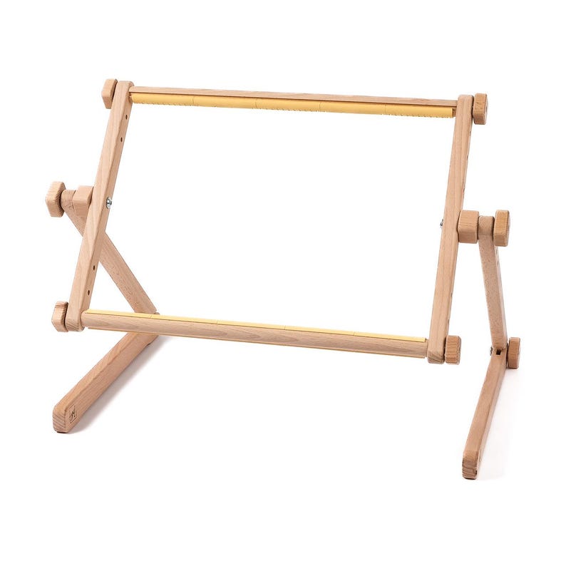 Needle Leg Table Needlework Table and Lap Hands-free Stand With Adjustable Frame ...