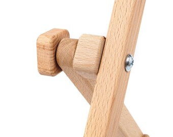 Telaio Da Ricamo E Supporto In Legno Di Faggio – Tavolo Regolabile Per Punto Croce E Arazzo, 35x48 Cm, Girevole 360°