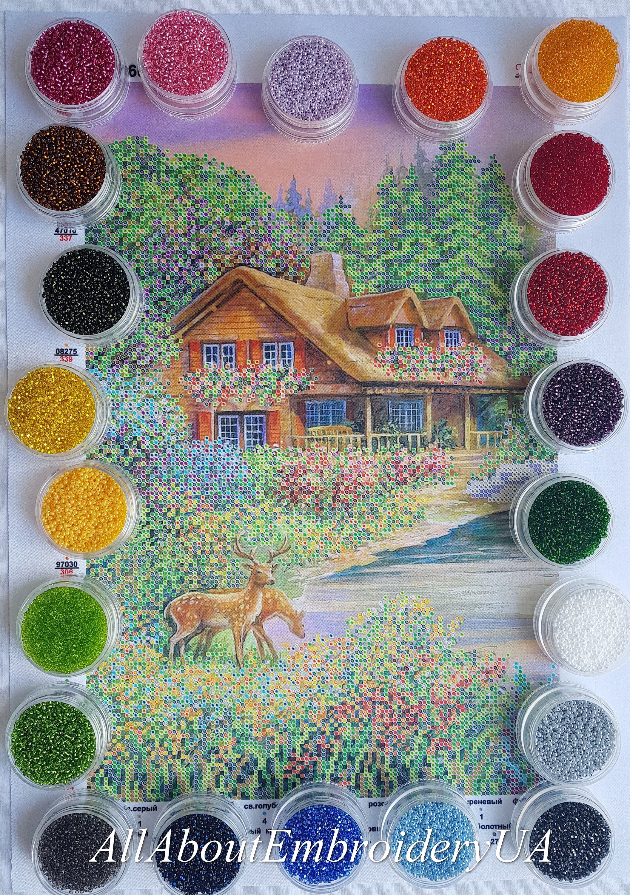 Wooden Frame for Cross Stitch or Bead Embroidery DIY Kit Needlepoint Kit Wooden Frame for Cross Stitch or Bead Embroidery DIY Kit Needlepoint Kit