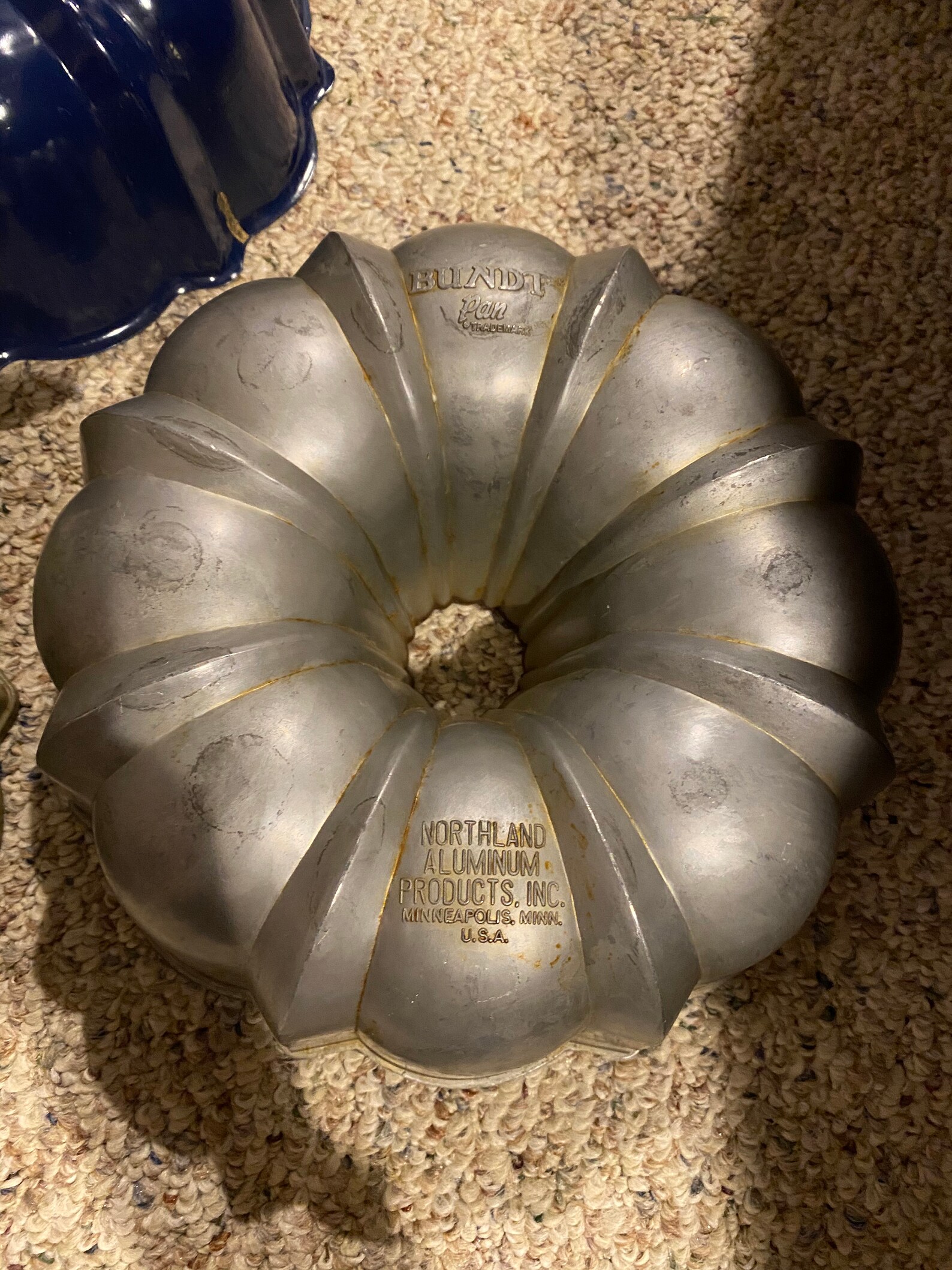 Vintage Bundt Cake Pans kitchen wall art northland aluminum Etsy