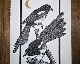 Two For Joy-linosnede, eksterprint,