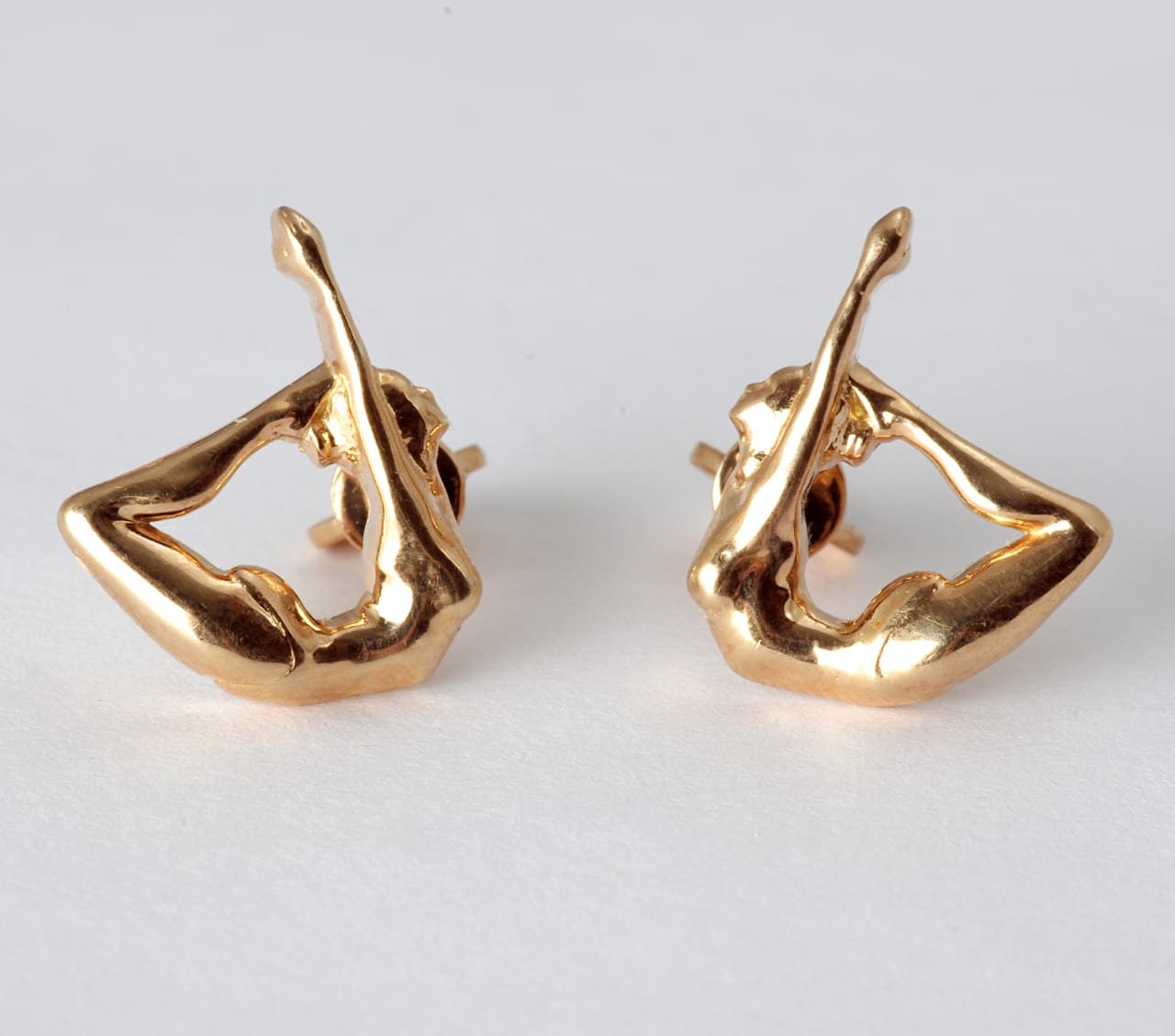 Gymnastics EarringsGirl EarringsSport EarringsSilver Etsy