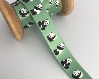 Quality Panda Ribbon - 16mm width, priced per metre